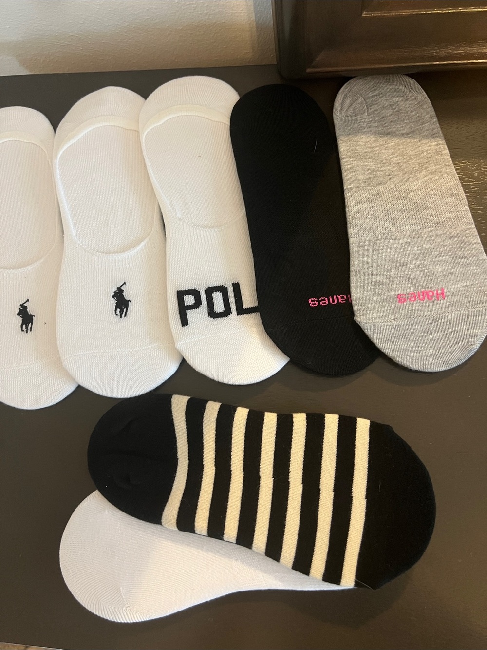 7 pairs or no new show socks